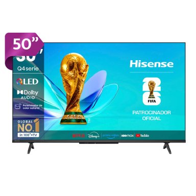 SMART TV HISENSE QLED FULL HD 50” 50Q4SV - 1