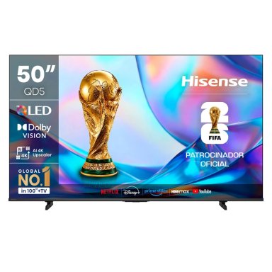 SMART TV HISENSE QLED 4K UHD 50” QD5SV - 2