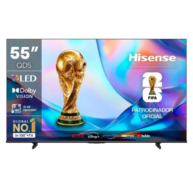 SMART TV HISENSE QLED 4K UHD 55” QD5SV - 2