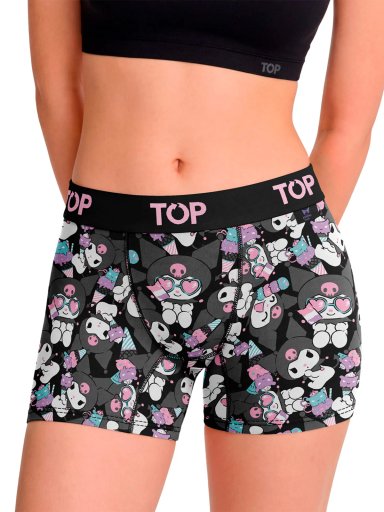 BOXER MUJER TOP PACK X3 ALGODÓN KUROMI - 4