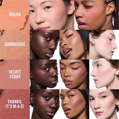 RUBOR EN POLVO MAC SKINFINISH COLORSTRUCK BLUSH MELBA 4G - 5