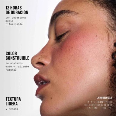 RUBOR EN POLVO MAC SKINFINISH COLORSTRUCK BLUSH RUBY WOOED 4G - 6