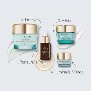 RUTINA DE HIDRATACIÓN ESTEE LAUDER DAYWEAR 50ML+5ML+15ML+15ML - 4