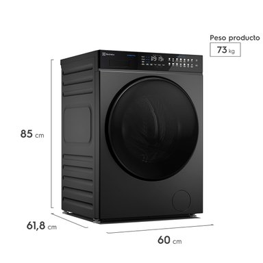 LAVADORA CARGA FRONTAL ELECTROLUX EFLWM12O 14KG GRAFITO - 3