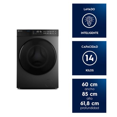 LAVADORA CARGA FRONTAL ELECTROLUX EFLWM12O 14KG GRAFITO - 9