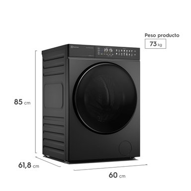 LAVADORA SECADORA ELECTROLUX FLWD12AU 14KG 8KG GRAFITO - 3