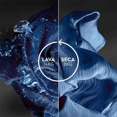 LAVADORA SECADORA ELECTROLUX FLWD12AU 14KG 8KG GRAFITO - 9