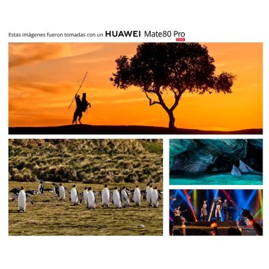 SMARTPHONE HUAWEI MATE 80 PRO 512GB 16GB RAM 50MP 6.7 - 7