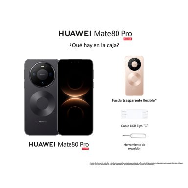 SMARTPHONE HUAWEI MATE 80 PRO 512GB 16GB RAM 50MP 6.7 - 9
