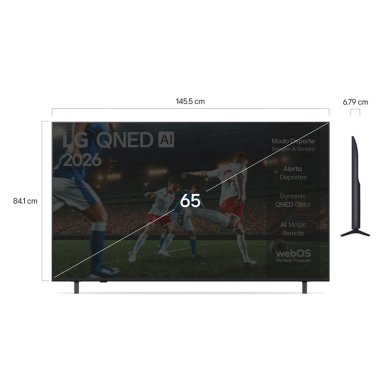 SMART TV LG QNED 4K UHD 65” 65QNED73ASA + SOUNDBAR SH5WC - 3