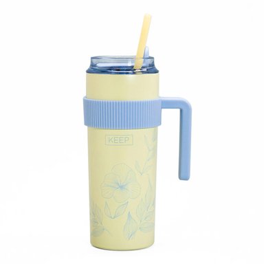 MUG KEEP COFFE NATURE BEIGE - 1