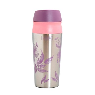 MUG KEEP BOTON NATURE ROSA - 1
