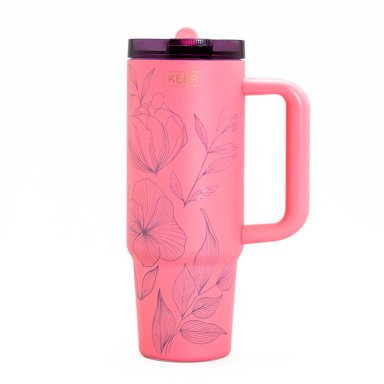 MUG TÉRMICO KEEP 30 OZ NATURE ROSA - 1
