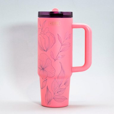 MUG TÉRMICO KEEP 30 OZ NATURE ROSA - 2