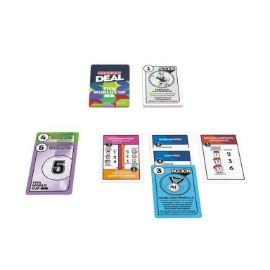 JUEGOS DE MESA MONOPOLY DEAL EDICIÓN COPA MUNDIAL DE LA FIFA 2026  - 5