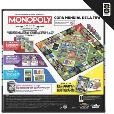JUEGO DE MESA MONOPOLY PANINI PRIZM: COPA MUNDIAL DE LA FIFA - 4