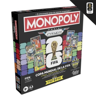 JUEGO DE MESA MONOPOLY PANINI PRIZM: COPA MUNDIAL DE LA FIFA - 7