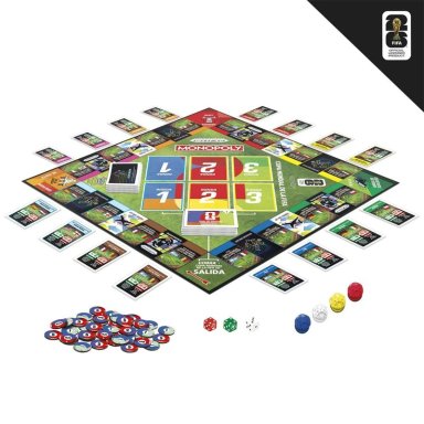 JUEGO DE MESA MONOPOLY PANINI PRIZM: COPA MUNDIAL DE LA FIFA - 8
