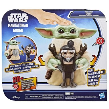 FIGURA DE ACCIÓN STAR WARS GROGU ABRAZADOR - 3