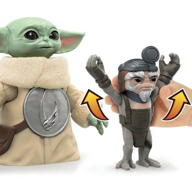 FIGURA DE ACCIÓN STAR WARS GROGU ABRAZADOR - 5
