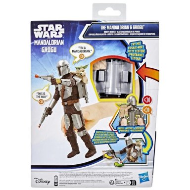 FIGURA DE ACCIÓN STAR WARS THE MANDALORIAN & GROGU BLÁSTER CAZARRECOMPENSAS - 3