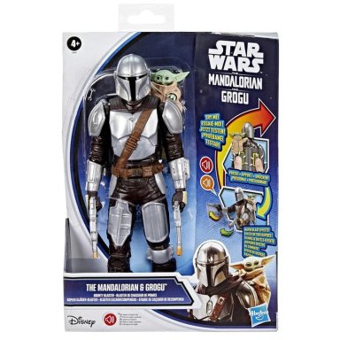 FIGURA DE ACCIÓN STAR WARS THE MANDALORIAN & GROGU BLÁSTER CAZARRECOMPENSAS - 6