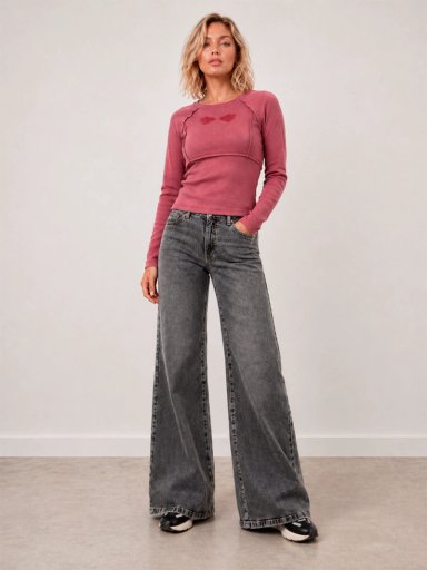JEANS MUJER EFESIS ALGODÓN ANGEL - 1