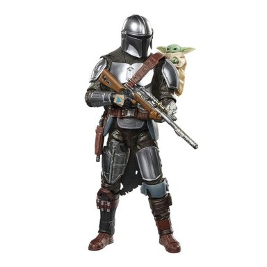 FIGURA DE ACCIÓN STAR WARS THE BLACK SERIES EL MANDALORIANO Y GROGU - 3