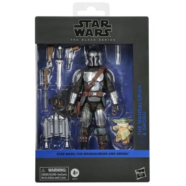 FIGURA DE ACCIÓN STAR WARS THE BLACK SERIES EL MANDALORIANO Y GROGU - 4
