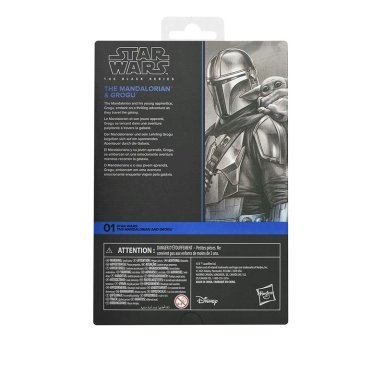 FIGURA DE ACCIÓN STAR WARS THE BLACK SERIES EL MANDALORIANO Y GROGU - 5