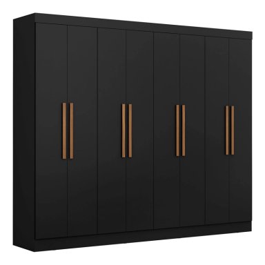 CLOSET DI PORETTI DESIGN PARIS 8P 4C NEGRO - 2