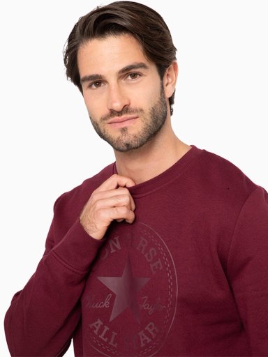 POLERÓN HOMBRE CONVERSE BASIC CREW RNECK - 3