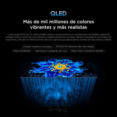 SMART TV TCL QLED 4K UHD 50” 50P7L - 4