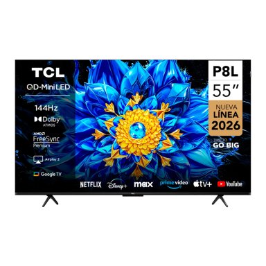 SMART TV TCL QD-MINI LED 4K UHD 55” 55P8L - 2