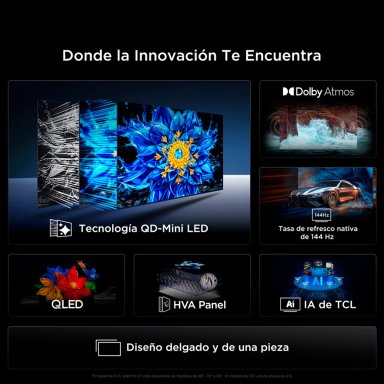 SMART TV TCL QD-MINI LED 4K UHD 55” 55P8L - 12