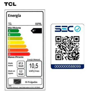SMART TV TCL QD-MINI LED 4K UHD 55” 55P8L - 14