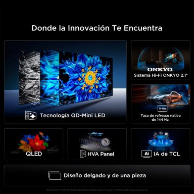 SMART TV TCL QD-MINI LED 4K UHD 65” 65P8L - 9