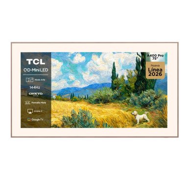 SMART TV TCL QD MINI LED 4K UHD 75” ART TV A400 PRO - 2