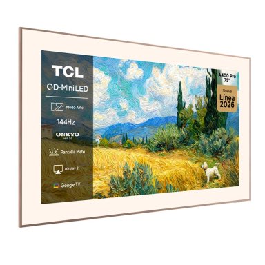 SMART TV TCL QD MINI LED 4K UHD 75” ART TV A400 PRO - 11