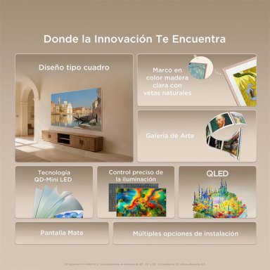 SMART TV TCL QD MINI LED 4K UHD 75” ART TV A400 PRO - 3