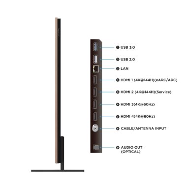 SMART TV TCL QD MINI LED 4K UHD 75” ART TV A400 PRO - 9