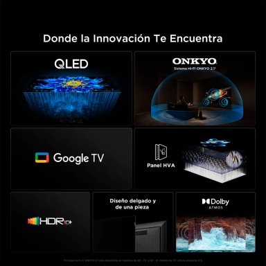 SMART TV TCL QLED 4K UHD 85” 85P7L - 11