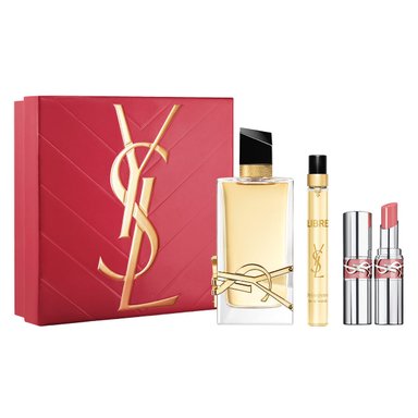 SET PERFUME MUJER YVES SAINT LAURENT LIBRE EDP 90ML+10ML+LABIAL LOVESHINE 44 - 2