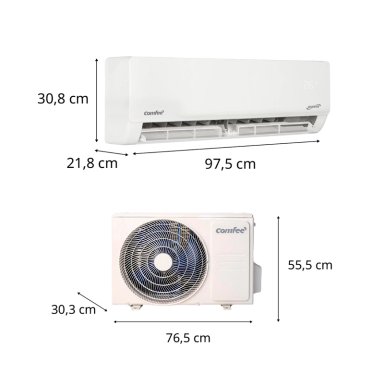 AIRE ACONDICIONADO SPLIT MIDEA INVERTER COMFEE 18000 BTU - 7