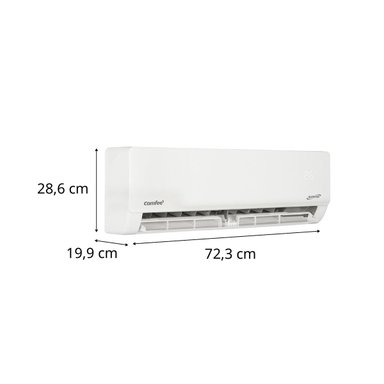 AIRE ACONDICIONADO SPLIT MIDEA INVERTER COMFEE 9000 BTU - 6
