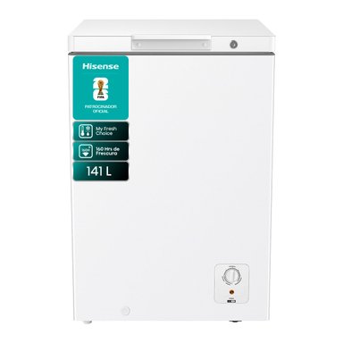 CONGELADOR HORIZONTAL HISENSE FT145N1BWF 141L FRÍO DIRECTO BLANCO - 2