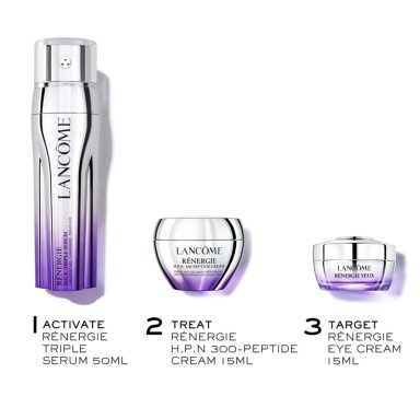 SET TRATAMIENTO ANTIEDAD LANCÔME RENERGIE H.C.F. TRIPLE SÉRUM 50ML - 2