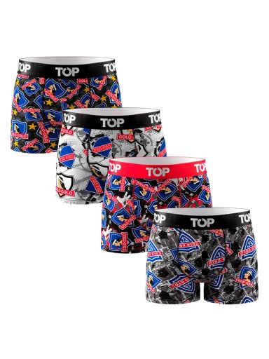 PACK X4 BÓXER ALGODÓN NIÑO TOP COLO COLO - 1