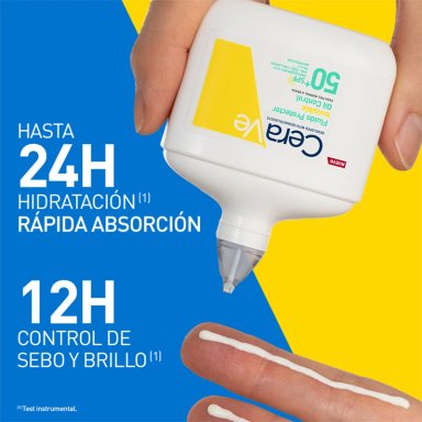 PROTECTOR SOLAR CERAVE OIL CONTROL SUN SPF50+ 50ML - 3