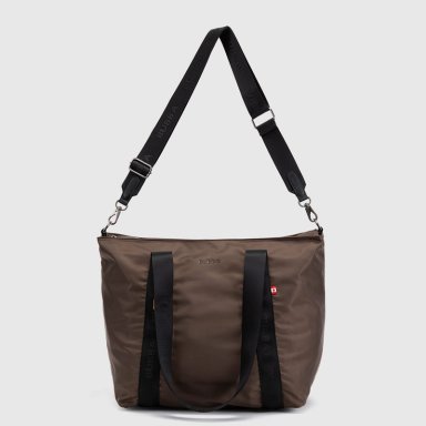 CARTERA TOTE BUBBA VICOTORIA CAFÉ - 1